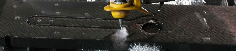 water jet cutting composites